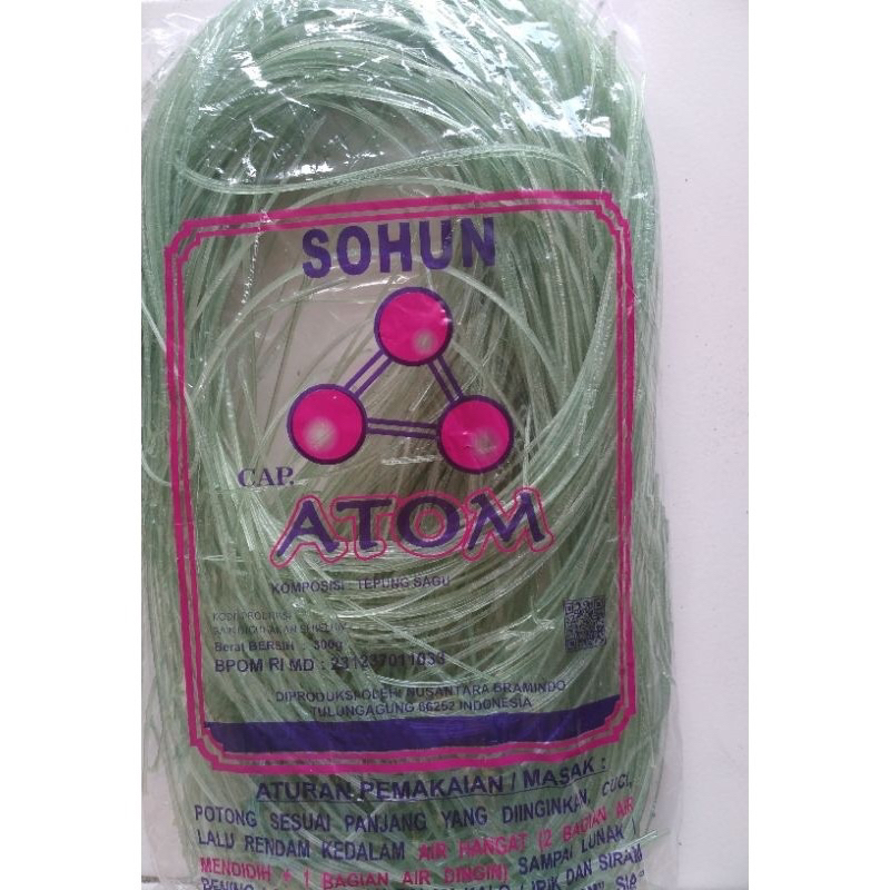 

sohun/suun atom 300 gr (soun legend terkenal sejak dulu)