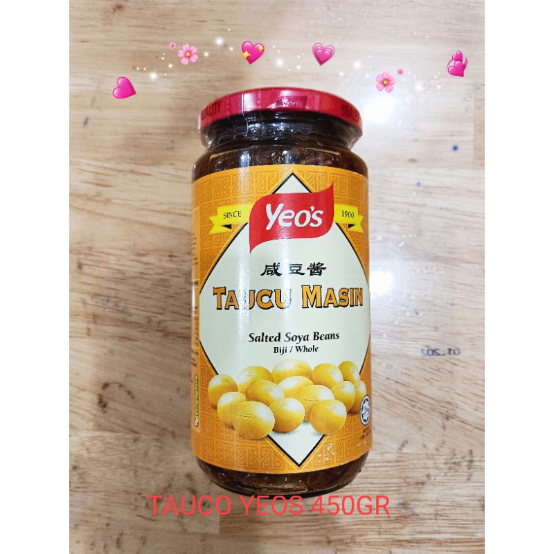 

YEOS TAUCU/TAUCO/SALTED SOYA BEANS 450GR