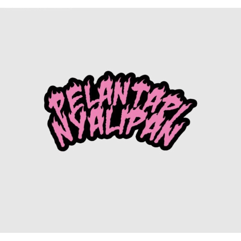 

Stiker cutting Pe*an Nyal*pan sticker custom