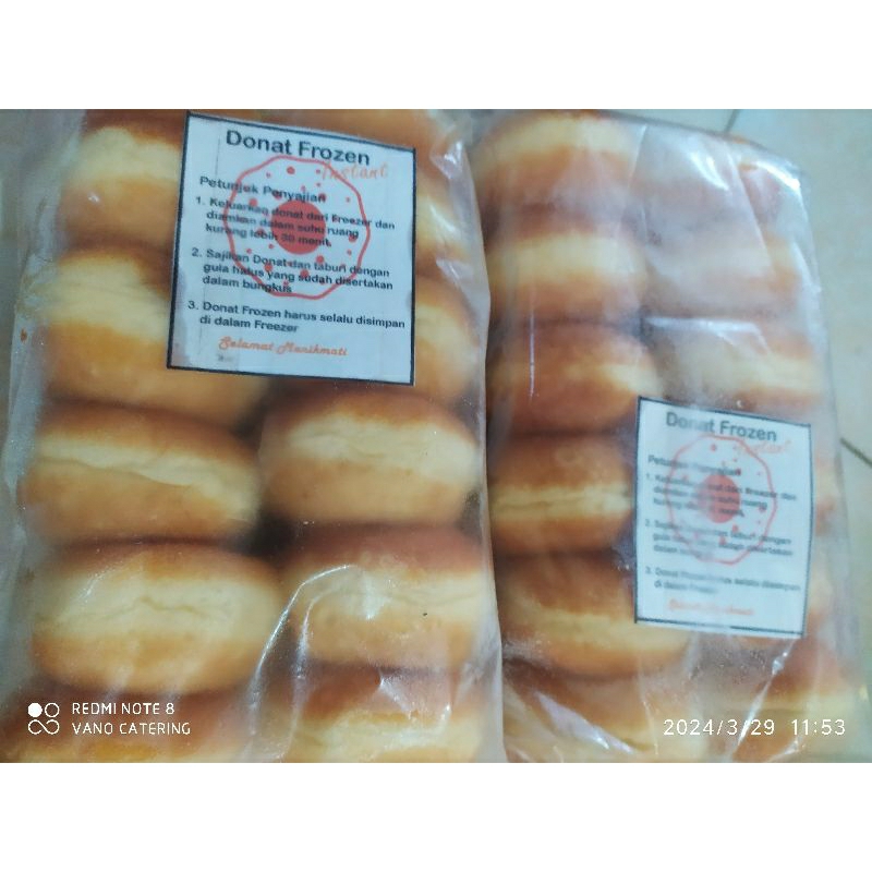 

Donat Susu Frozen ukuran Small