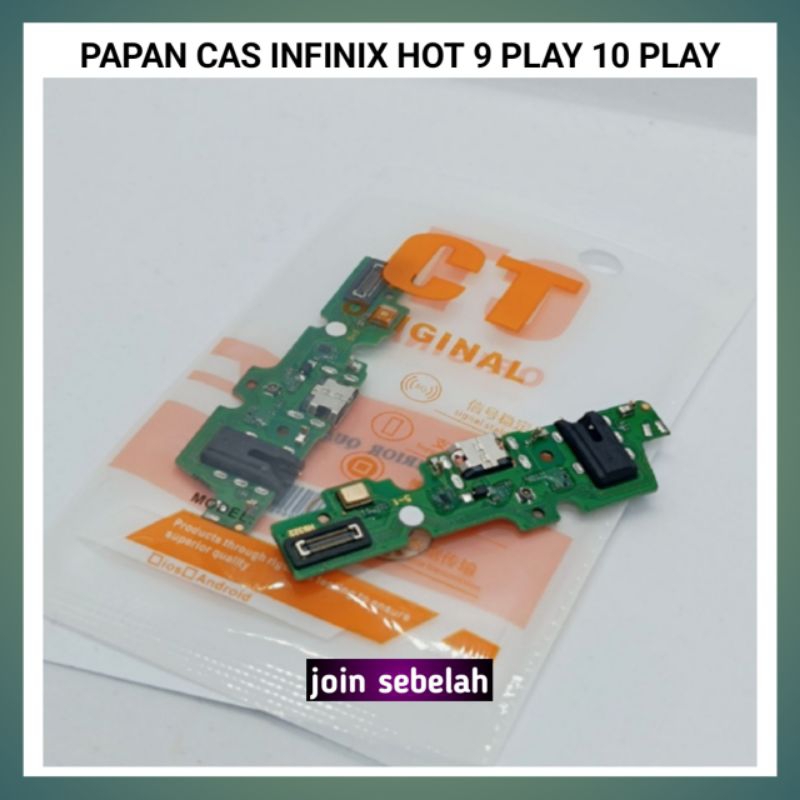PAPAN CAS INFINIX HOT 9 PLAY PCB CONEKTOR CHARGER INFINIX HOT 10 PALY HOT 11 PLAY Original