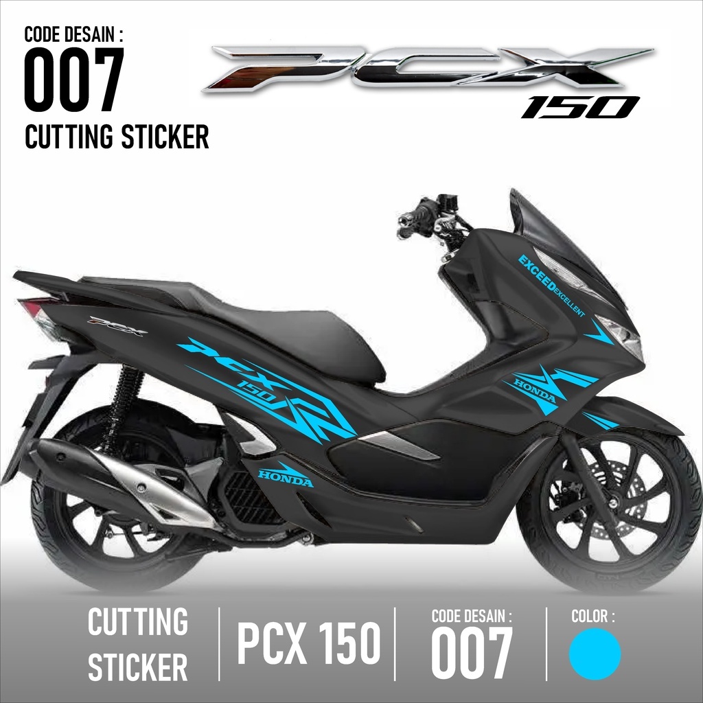 striping lis bodi pcx 150 old | stiker cutting lis bodi honda pcx 150 cc old | termurah