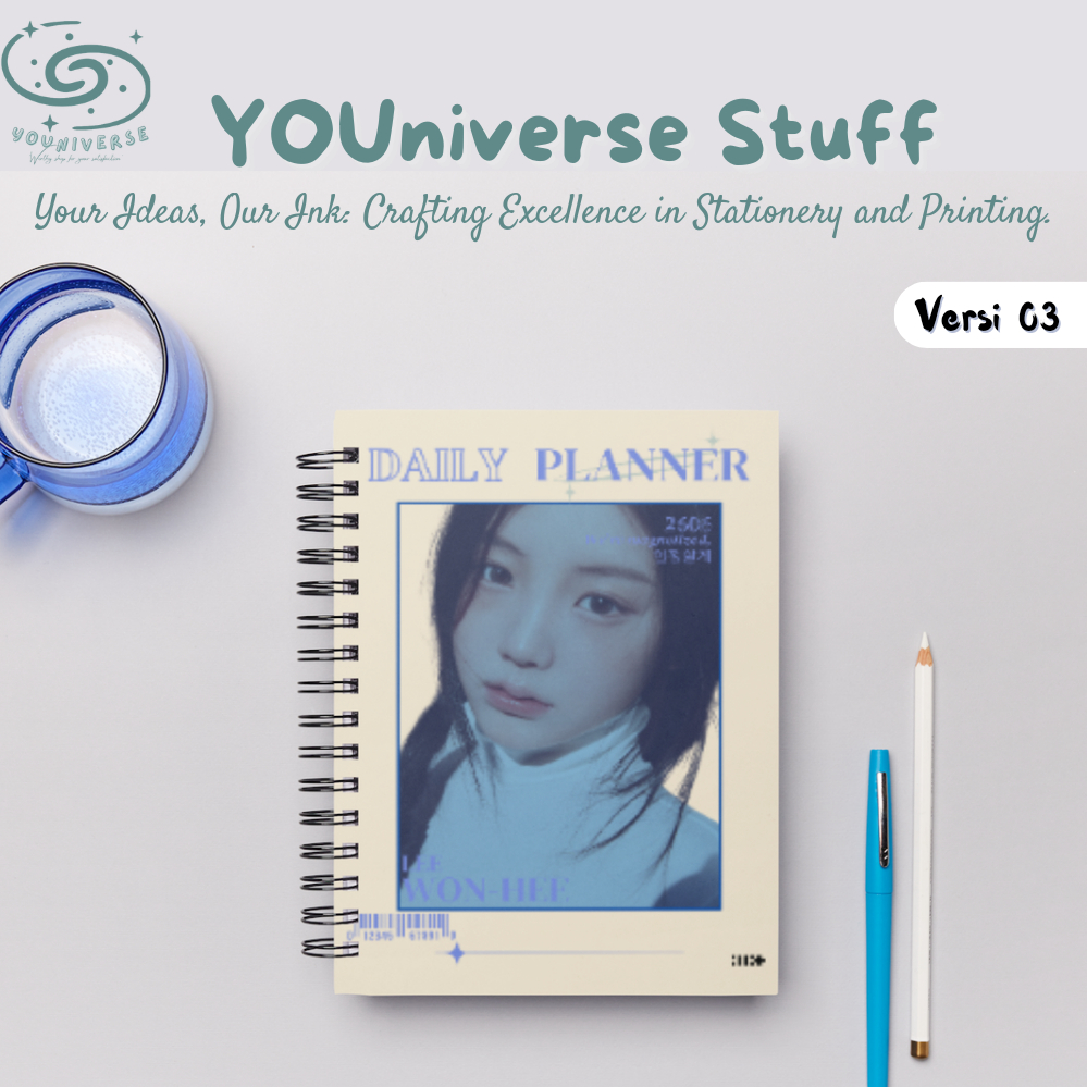 

ILLIT "Super Real Me" K-POP Daily Planner Murah