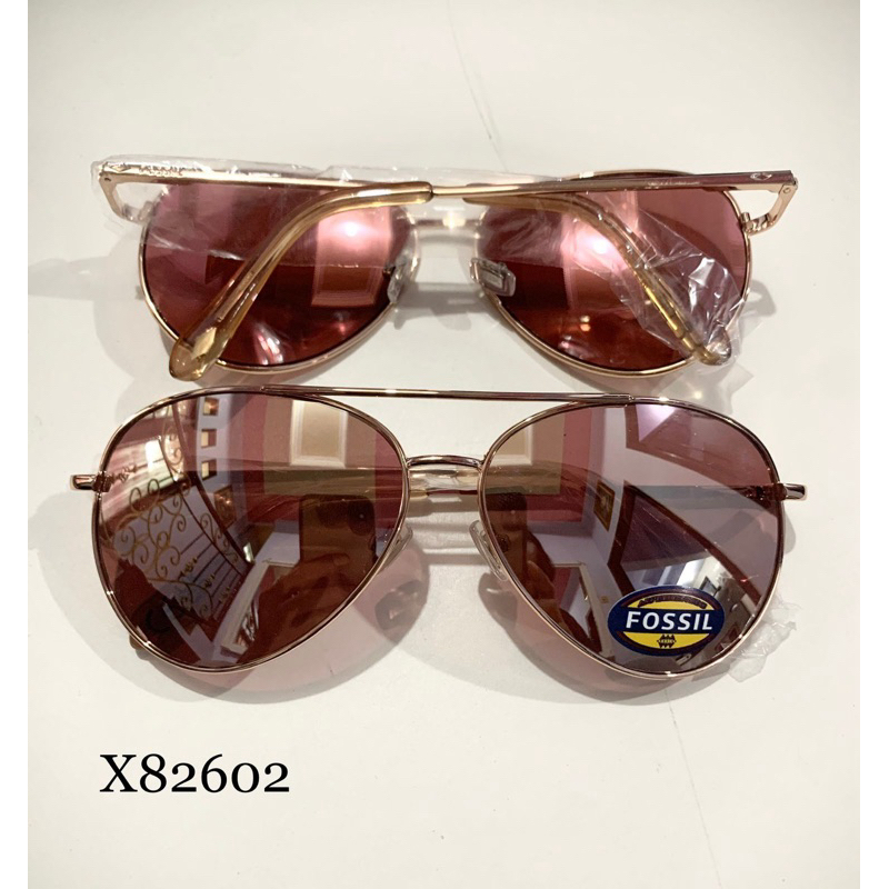 kacamata fossiloriginal aviator mirror