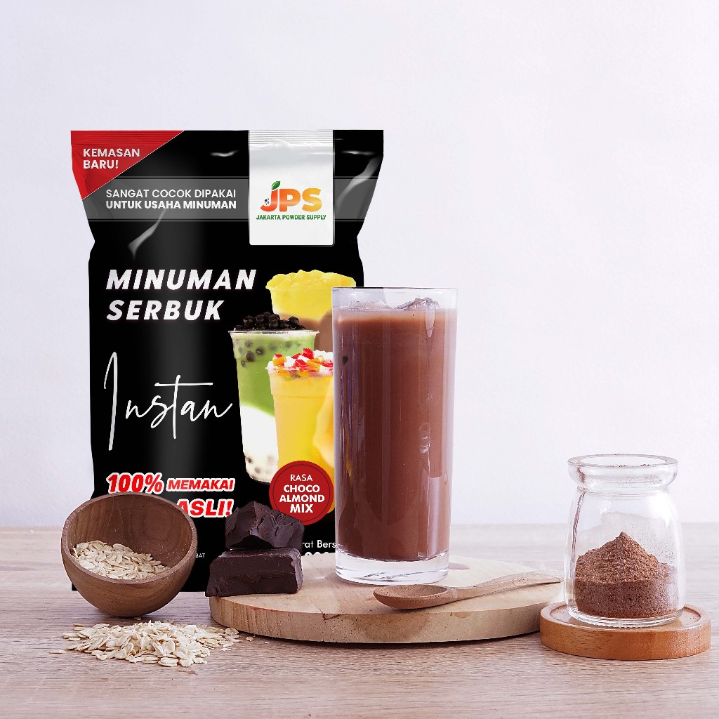 

bubuk minuman choco almond mix