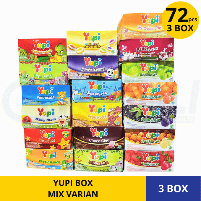 

YUPI PERMEN ANEKA RASA (3 BOX ALL VARIAN)