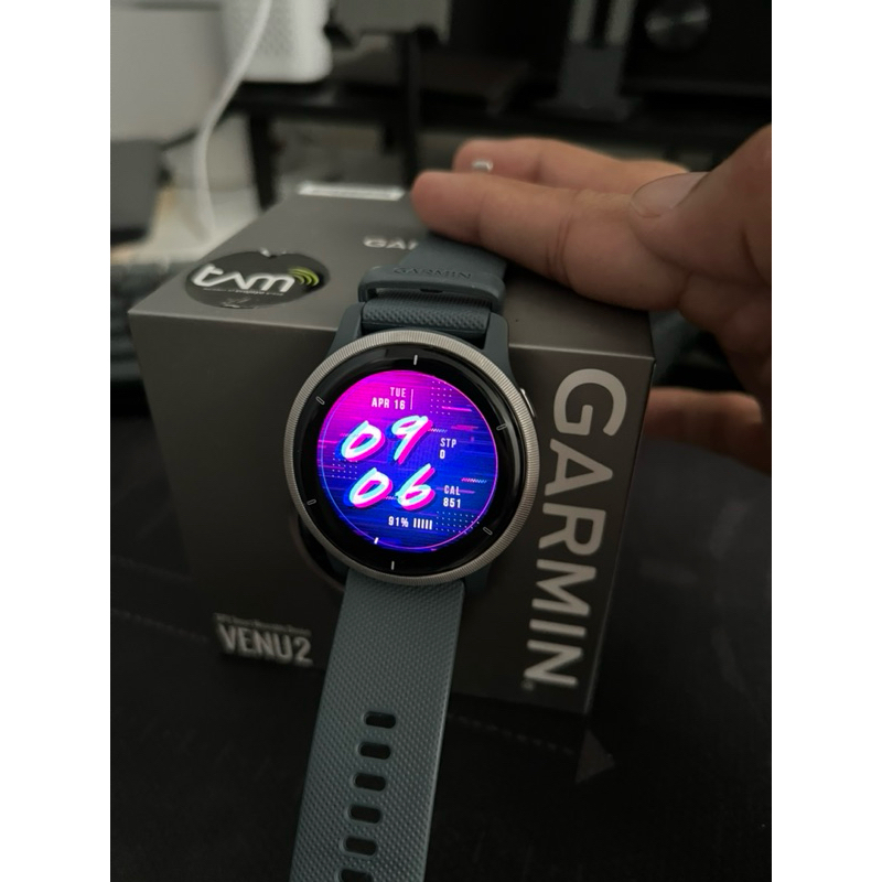 garmin venu 2 smart watch (bekas)