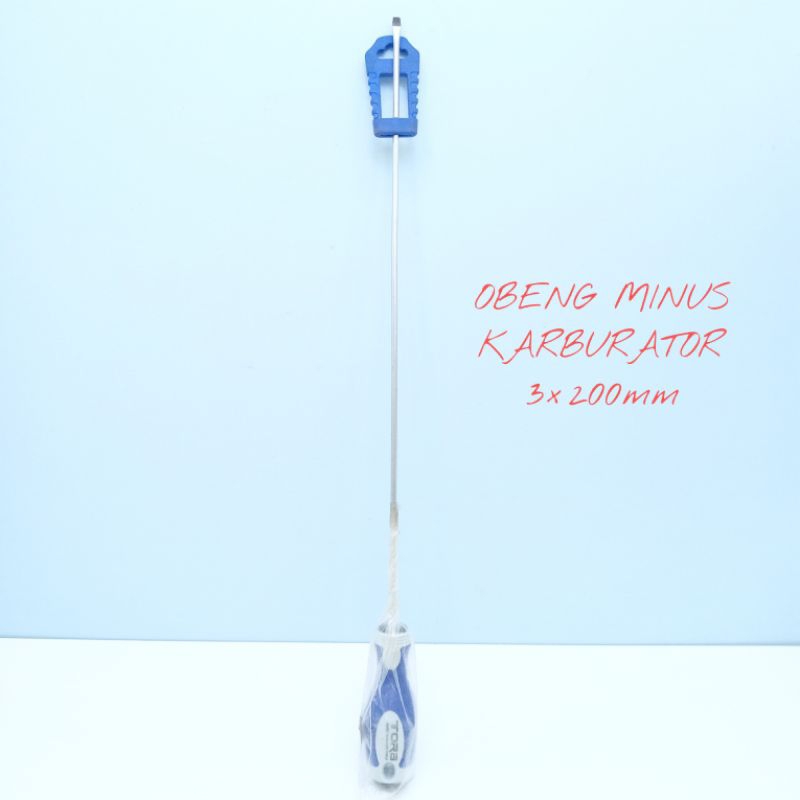 OBENG KARBURATOR MINUS | OBENG PANJANG MINUS