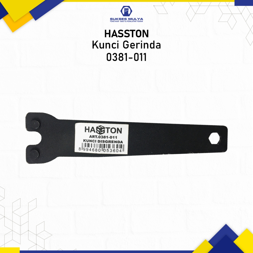 Hasston 0381-011 Kunci Gerinda Disc Grinder Hitam