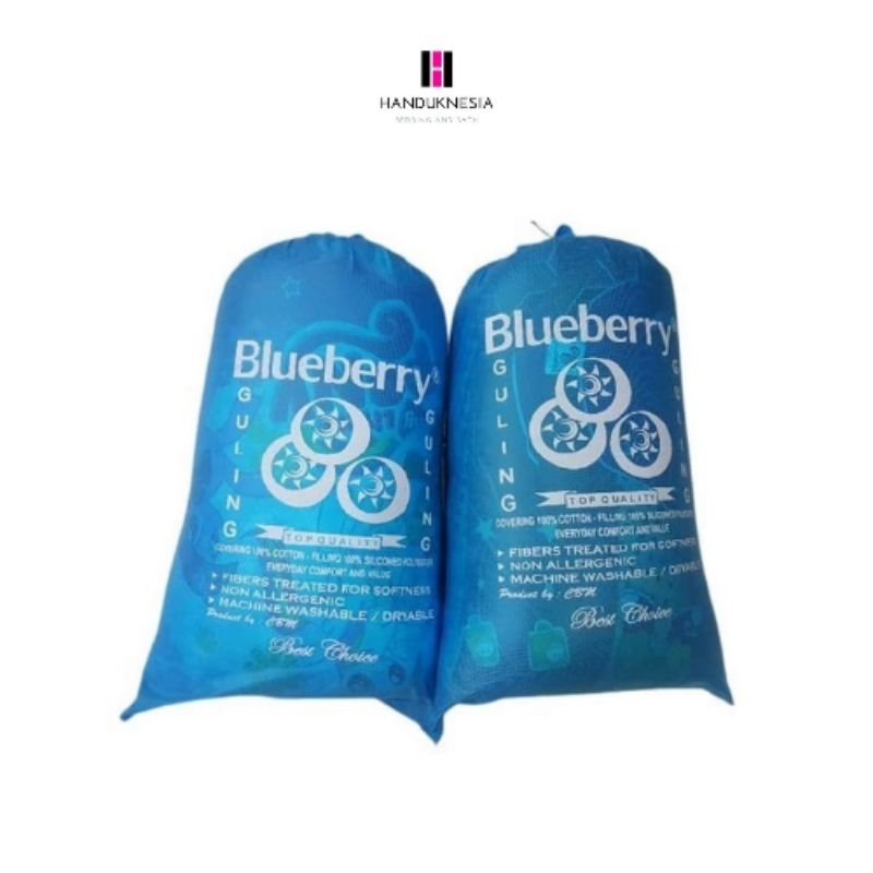 Bantal Blueberry Guling Blueberry - Bantal Guling Blueberry