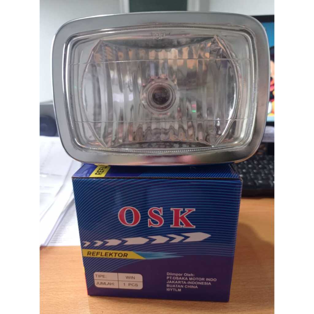 Reflektor Lampu Depan Batok Honda Win 100 Win100 OSK