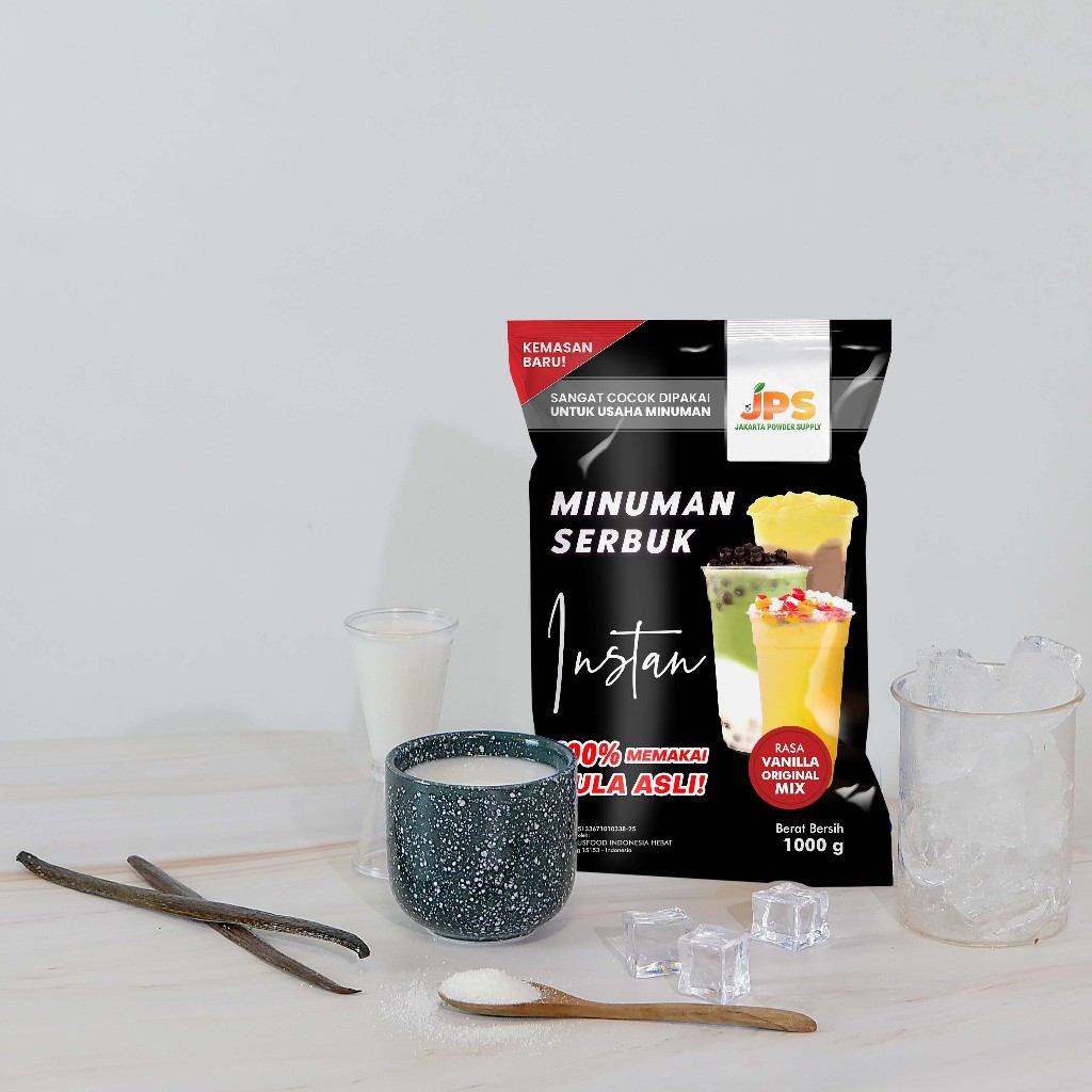 

bubuk minuman vanilla mix
