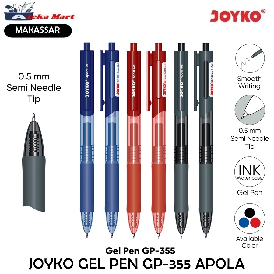 

[PCS] JOYKO GEL PEN GP-355 APOLA GEL PEN CETEK