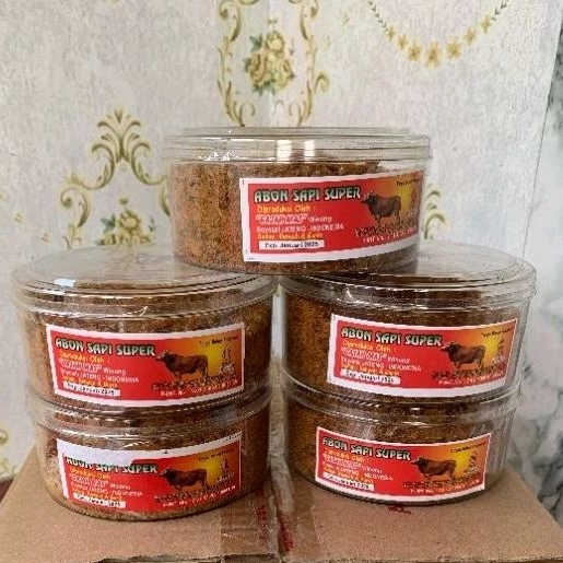 

ABON TANPA DAGING kemasan toples 250gr