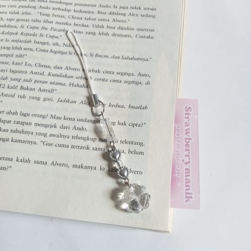 sawako phone charm ide phone charm keychain phonestrap gantungan handphone