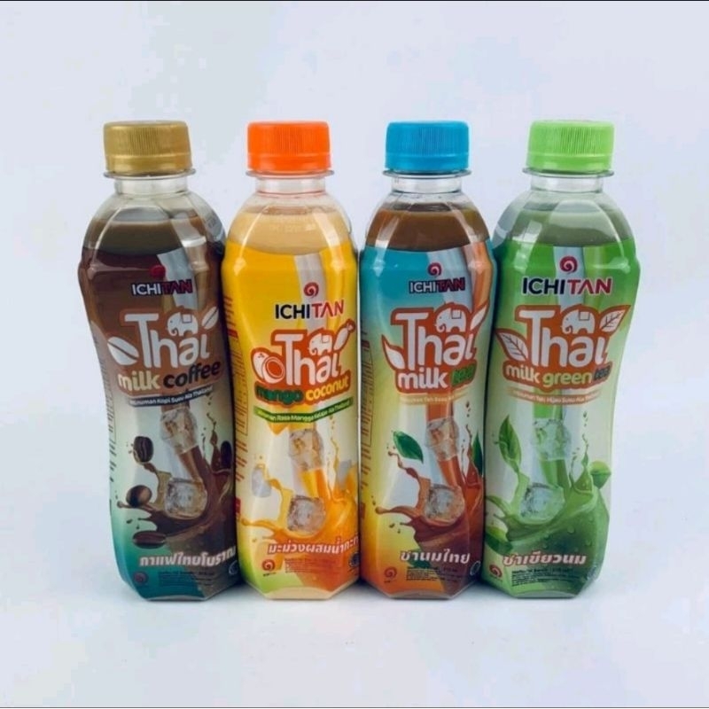 

ICHITAN THAI MILK TEA, GREEN TEA, BROWN SUGAR 300 ml