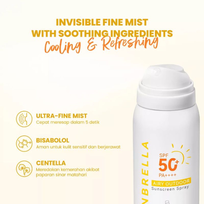 YOU sunscreen spray spf 50 PA++++