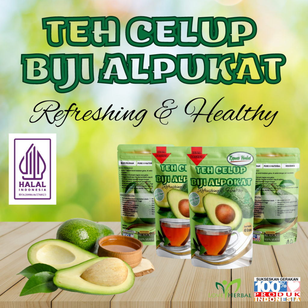 

Teh Celup Biji Alpokat