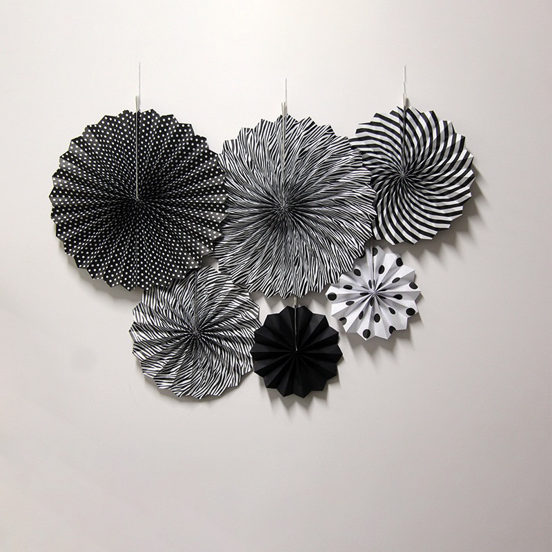 

Paper Fan Hitam Set / Paper Fan Black Set