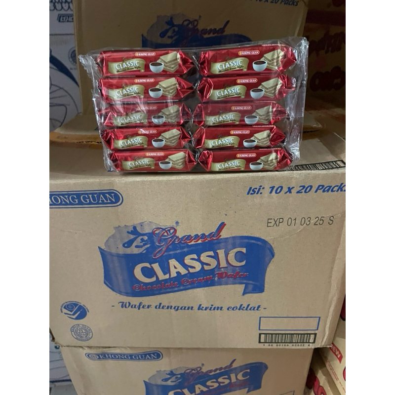 

khong guan kong guan classic wafer renceng 10bks