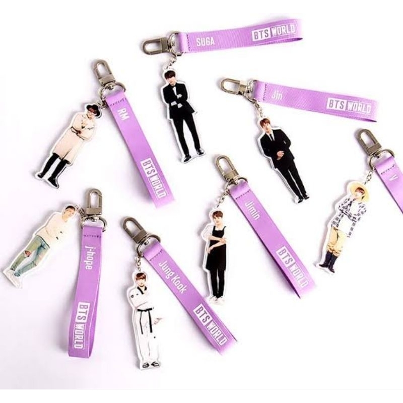 BTS WORLD KEYRING