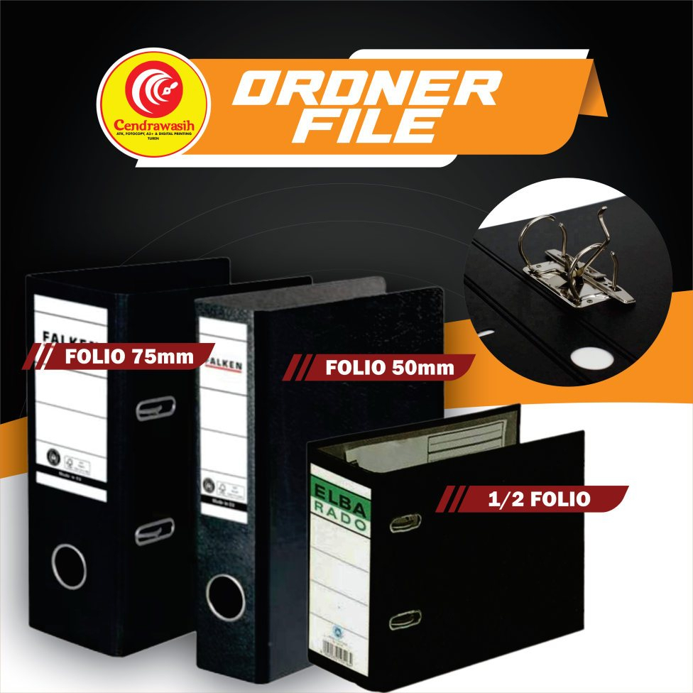 

ORDNER FILE BENEX 1/2 FOLIO 75MM/FOLIO 5MM/FOLIO 75MM