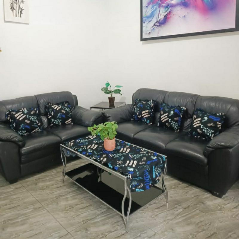 Sarung Bantal Sofa Set Resleting | Sarung Bantal Sofa