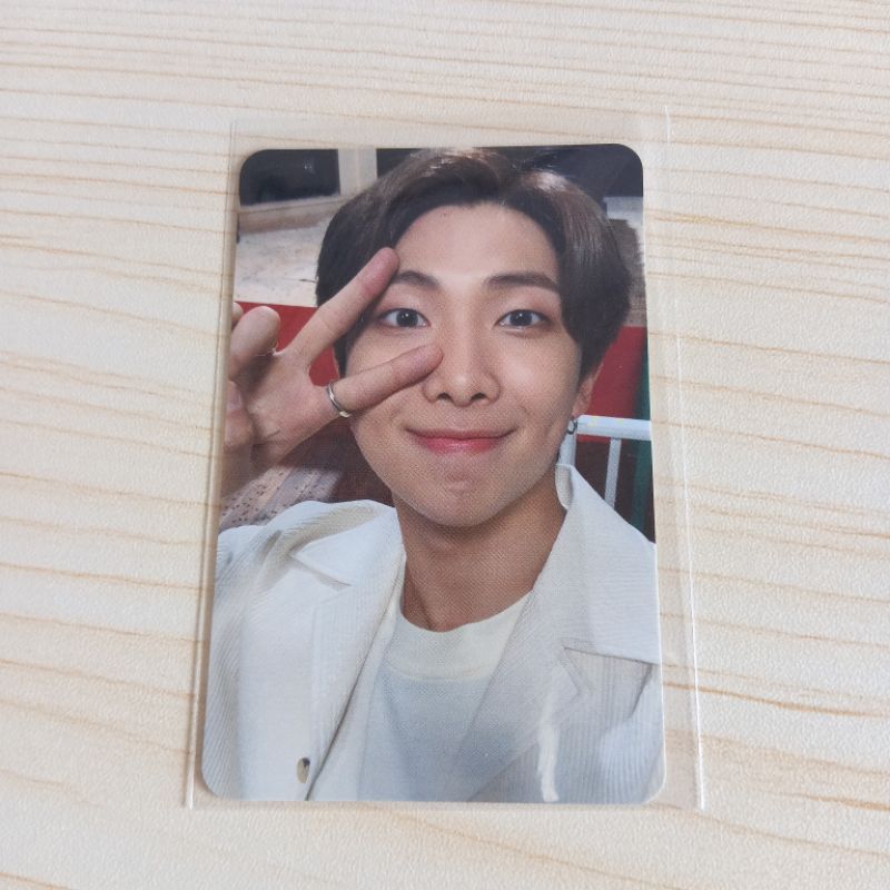 Photocard PC Namjoon RM Most Journey BTS OFFICIAL