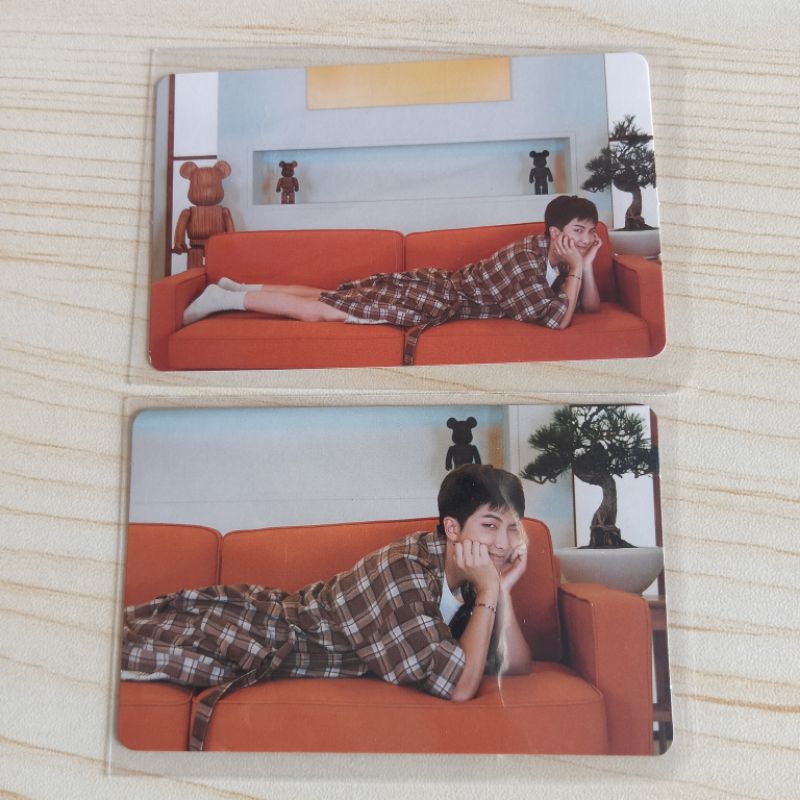 Photocard PC BE SET Namjoon RM BTS OFFICIAL