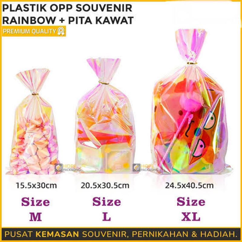 

Plastik kemasan souvenir hologram isi 25
