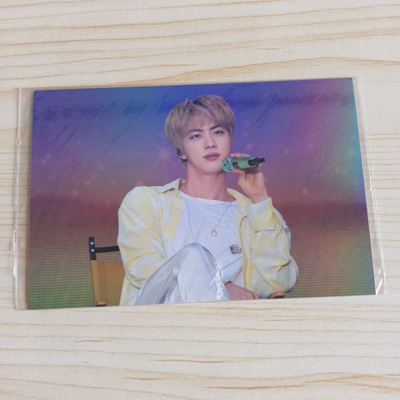 postcard Posca Sowozoo Seokjin BTS OFFICIAL
