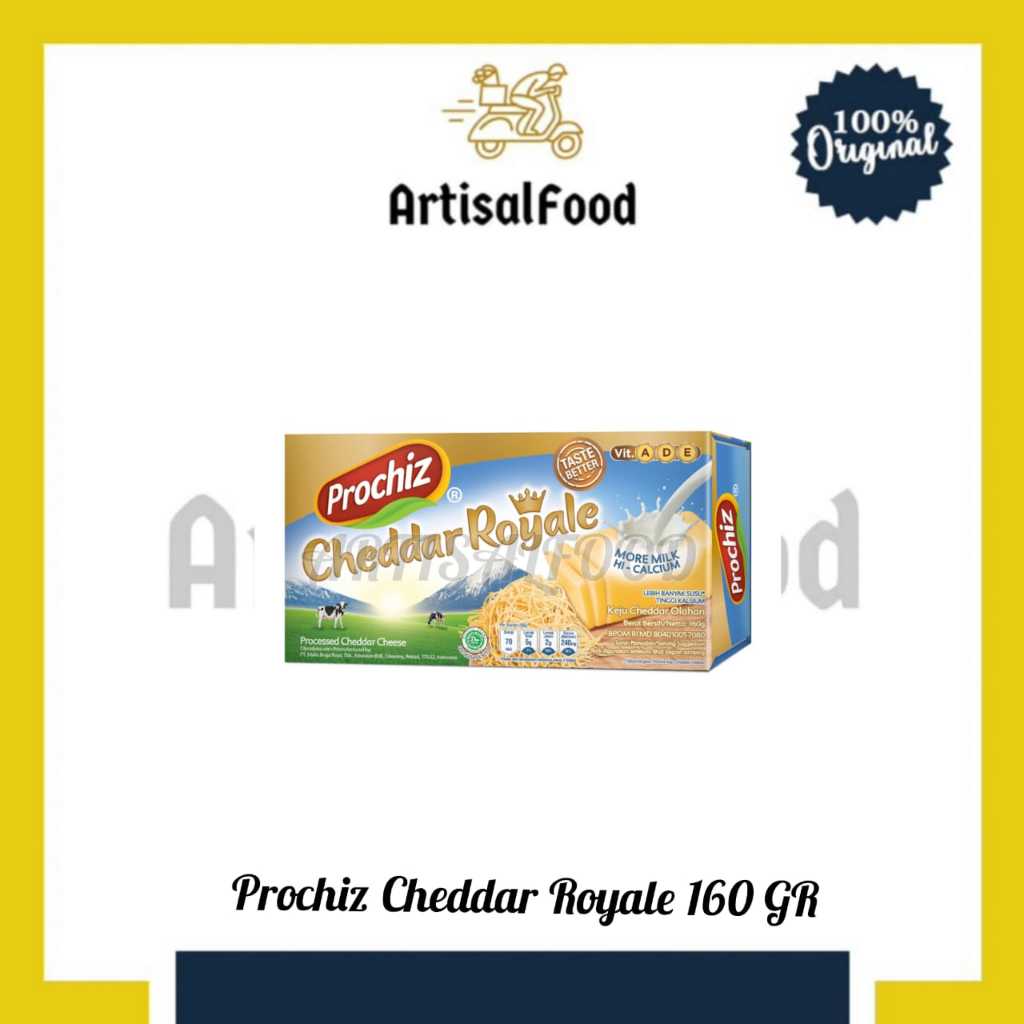 

PROCHIZ CHEDDAR ROYALE 160GR