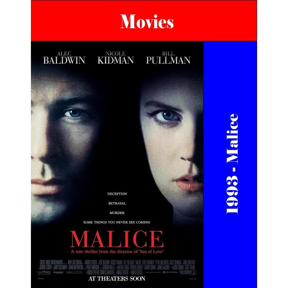 DVD - Malice (1993)