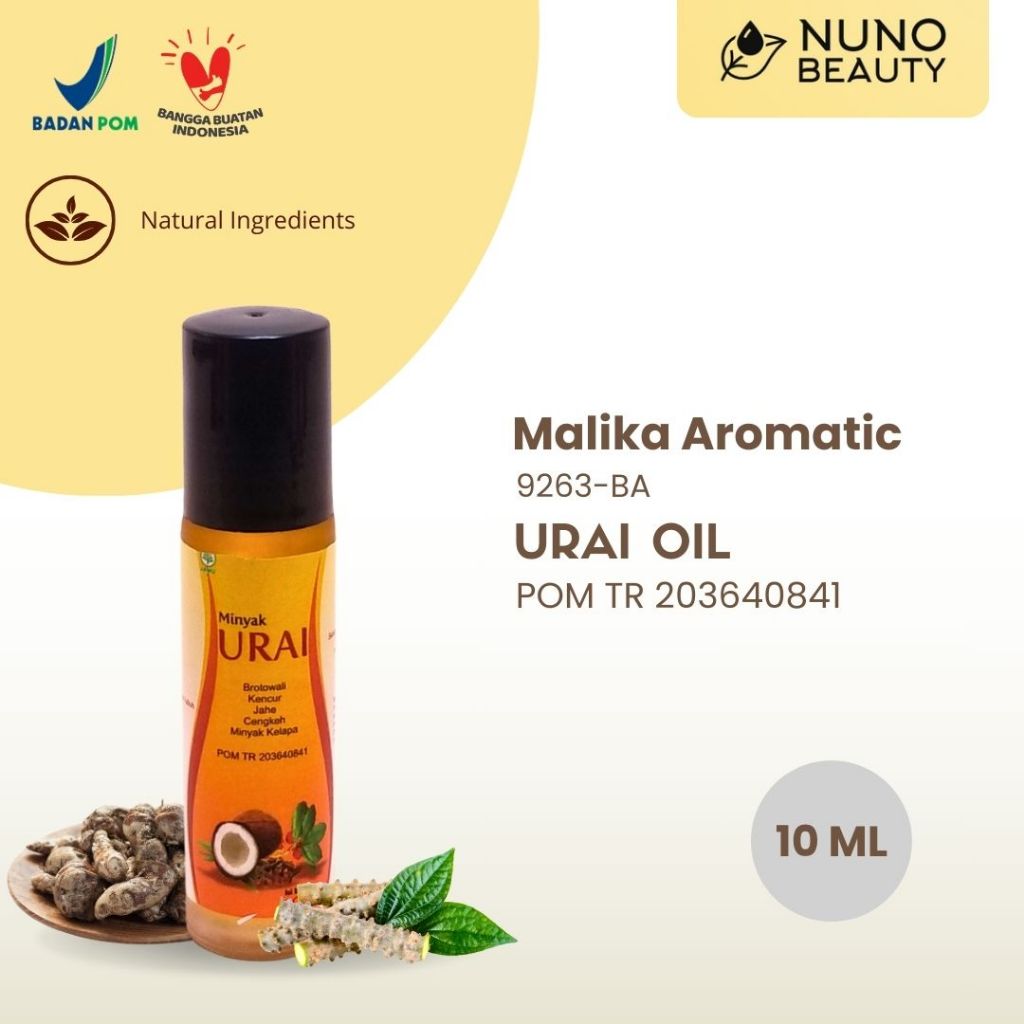 Minyak Urai Oil 10 ml / Minyak Syaraf / / Minyak Urut / Minyak Sambung Tulang / Minyak Panas Roll On