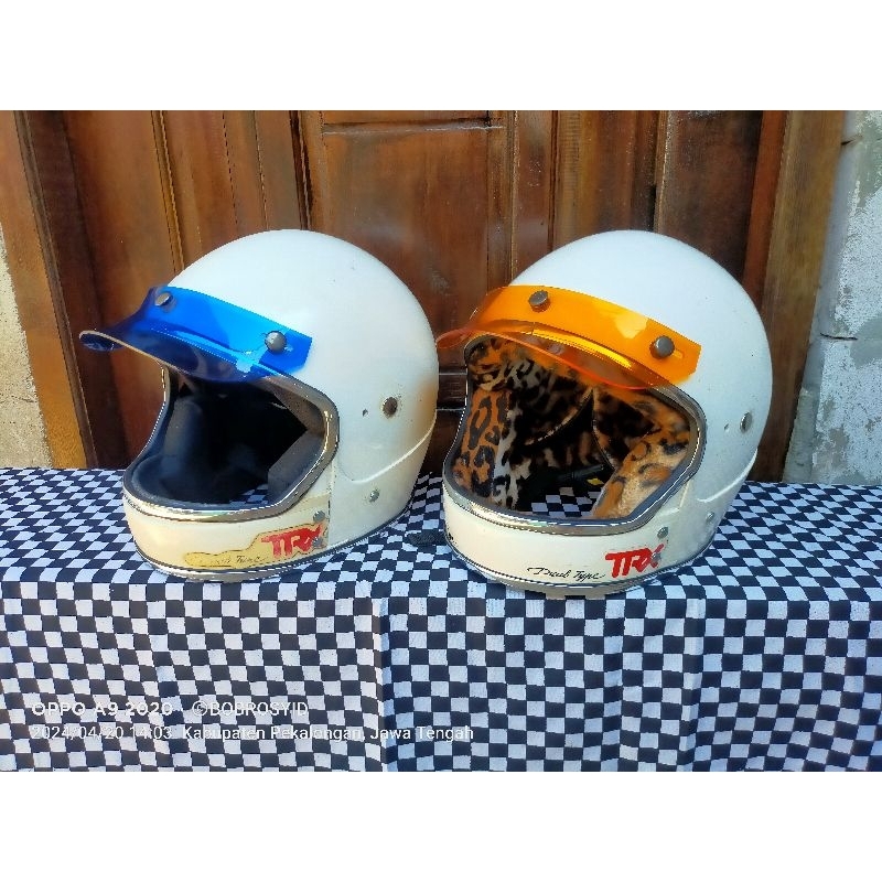 HELM JADUL HONDA TRX CUSTOM PESEK
