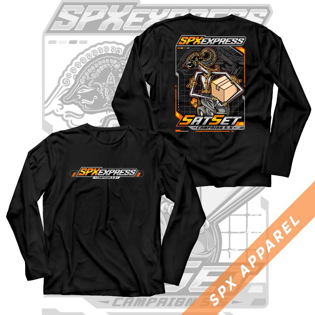 (LENGAN PANJANG) Kaos Kurir SPX Express 5.5 | 5at5et Wayang