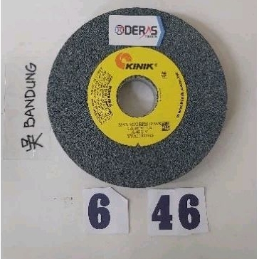 Batu Gerinda Duduk Kinik 6 in tebal 1 in  A46 Mata Gerinda Asah 6x1x1-1/4 A46