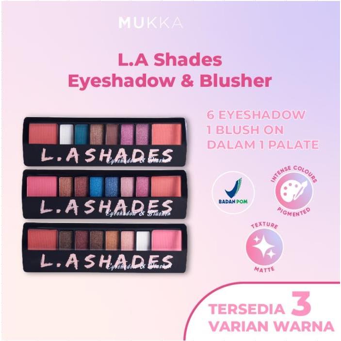 Mukka L.A Shades Eyeshadow & Blusher