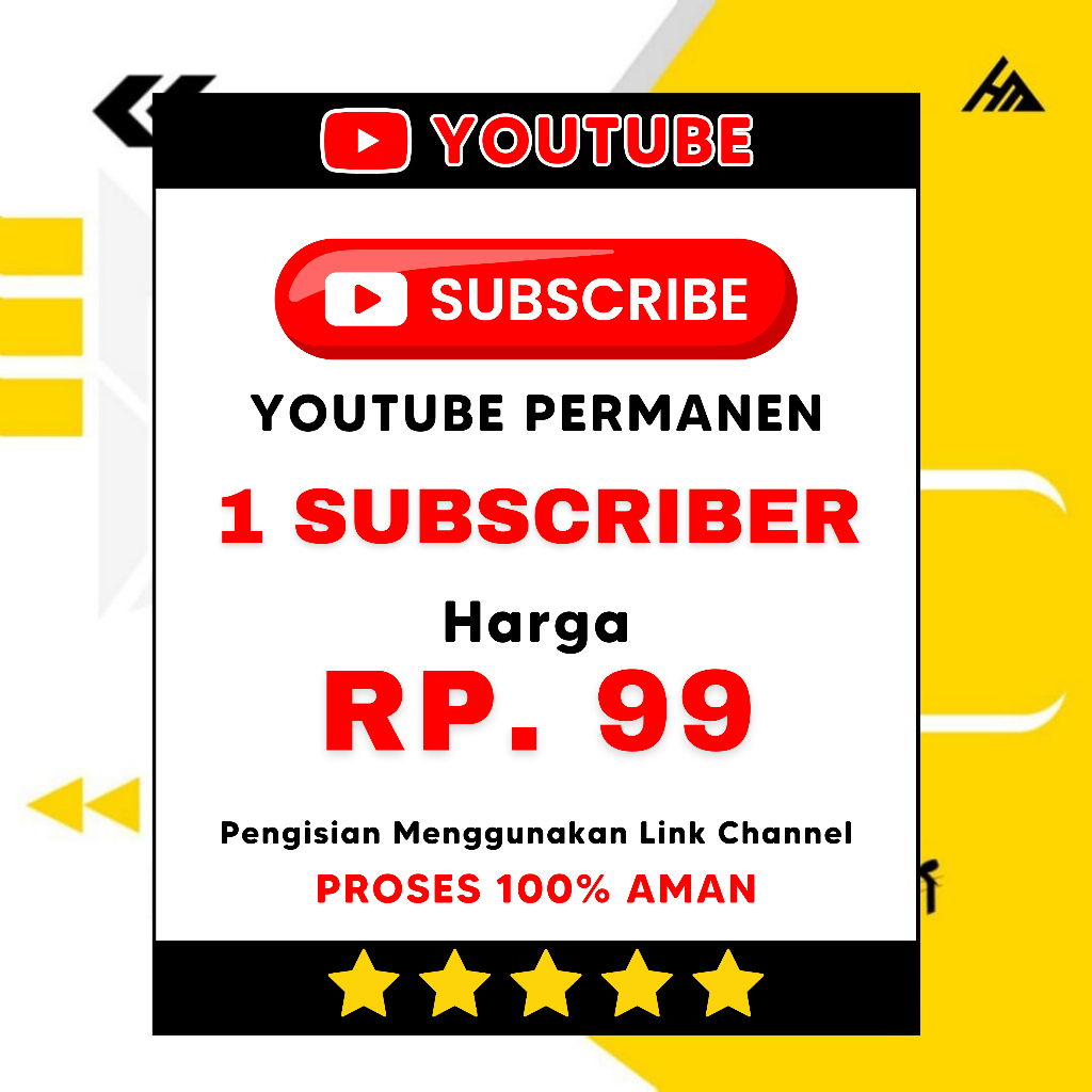 Subscriber Youtube Permanen Aktif Lolos Monetisasi Subcriber Termurah