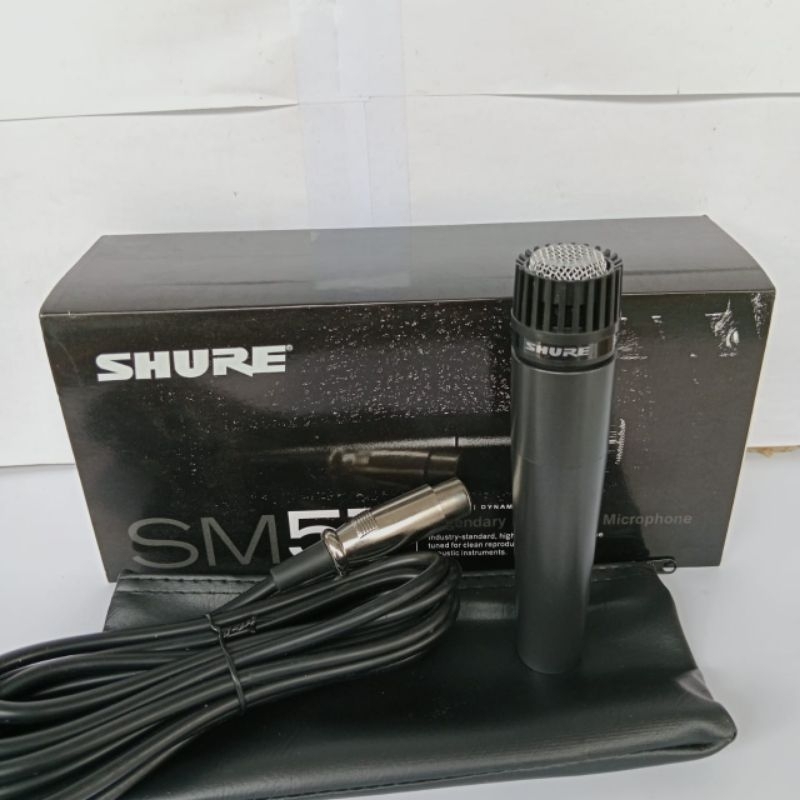 MIC/ MIK/ MIKROFON SHURE SM 57 FUUL BESI ,INSTRUMEN MIK GENDANG