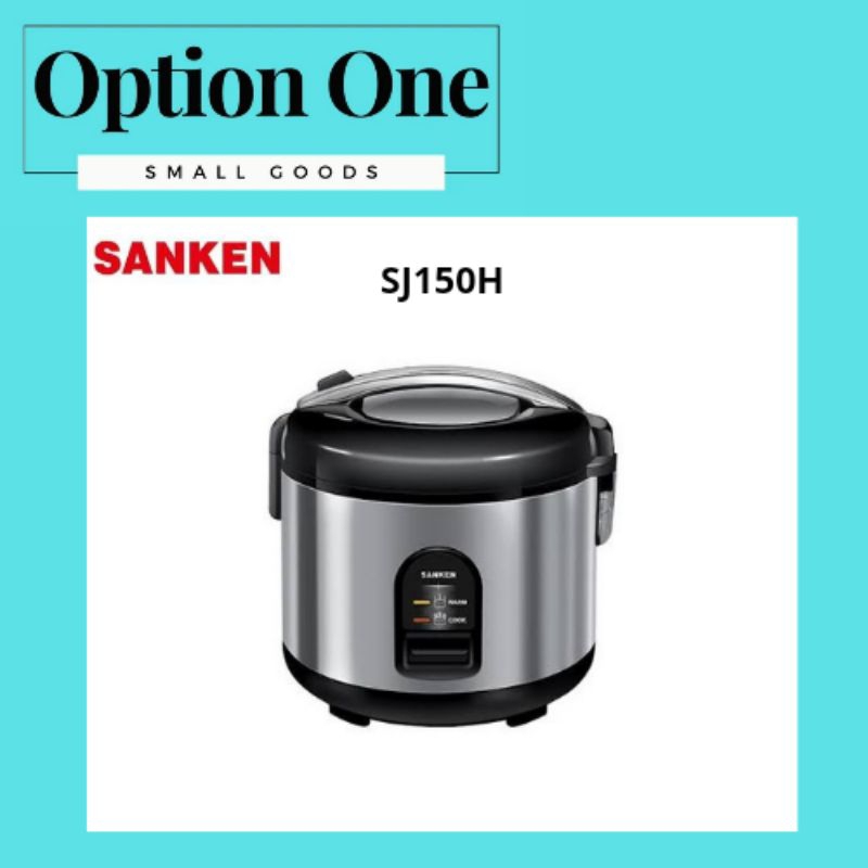 Sanken Rice Cooker Magic Com Stainless SJ-150/SJ150 /SJ150 1Liter