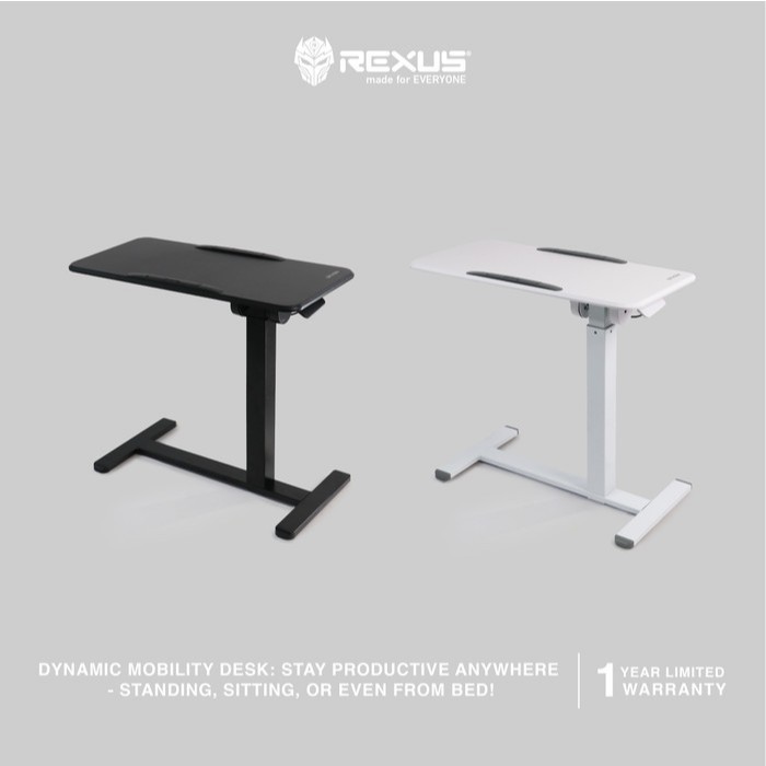 REXUS Mezza Plus RSD-02 Standing Desk Gaming Kemiringan 0-180°