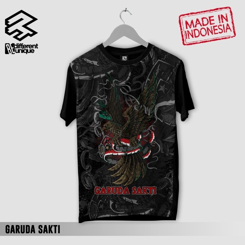 Kaos Distro Printing Premium GARUDA SAKTI