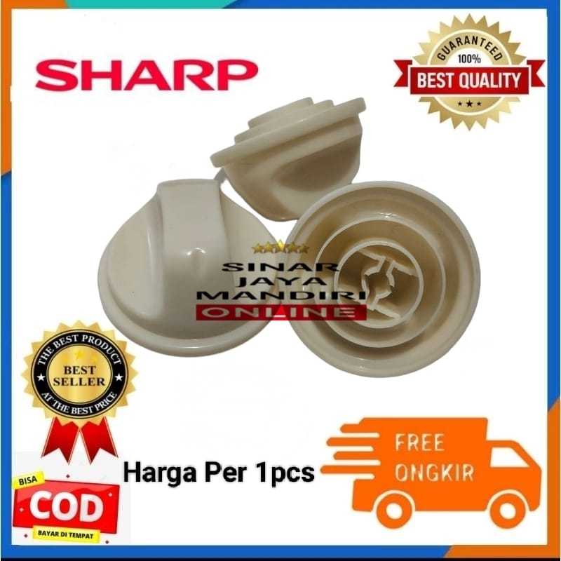 Knop mesin cuci Sharp (puteran timer pencuci knop Sharp