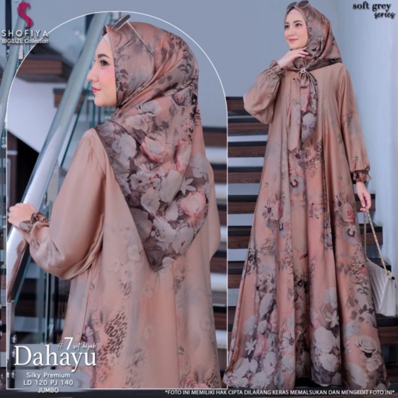 GAMIS JUMBO LD 120 LD120 SET JILBAB HIJAB DRESS PESTA KONDANGAN FORMAL TERBARU KEKINIAN MODIS COD MU