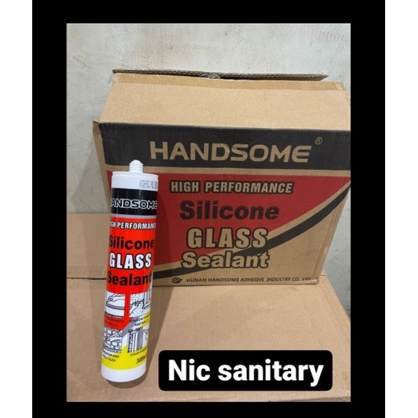 

Best Now Lem botol kaca HANDSOME lem silicone Clear bening