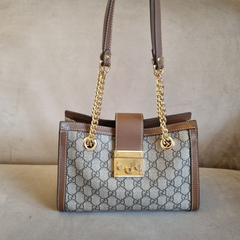 Gucci Small Padlock lengkap noser