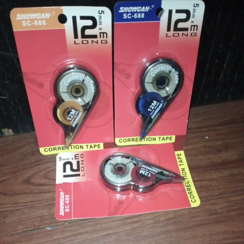 

correction tape snowcan 1pcs