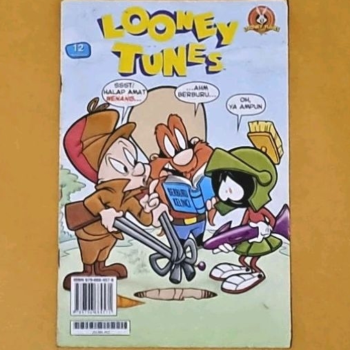komik LOONEY TUNES #12. Bugs Bunny, Daffy Duck dkk. Tiga Serangkai.