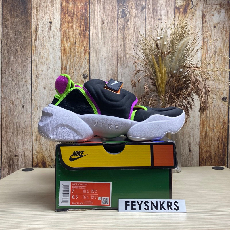 Nike Aqua Rift Black Fire Original